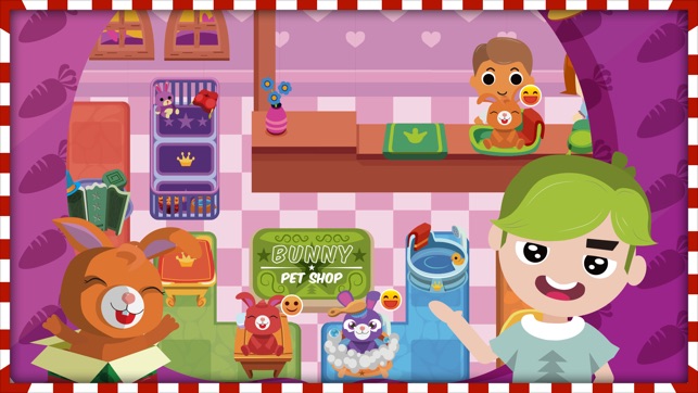 Xmas Tiny Bunny Pet Shop Story - Cute & 