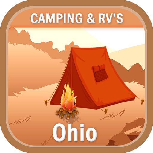 Ohio Campgrounds & Hiking Trails Offline Guide icon