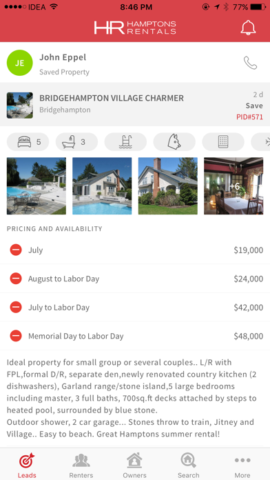 How to cancel & delete Hamptons Rentals by Rosehip Partners Real Estate from iphone & ipad 4