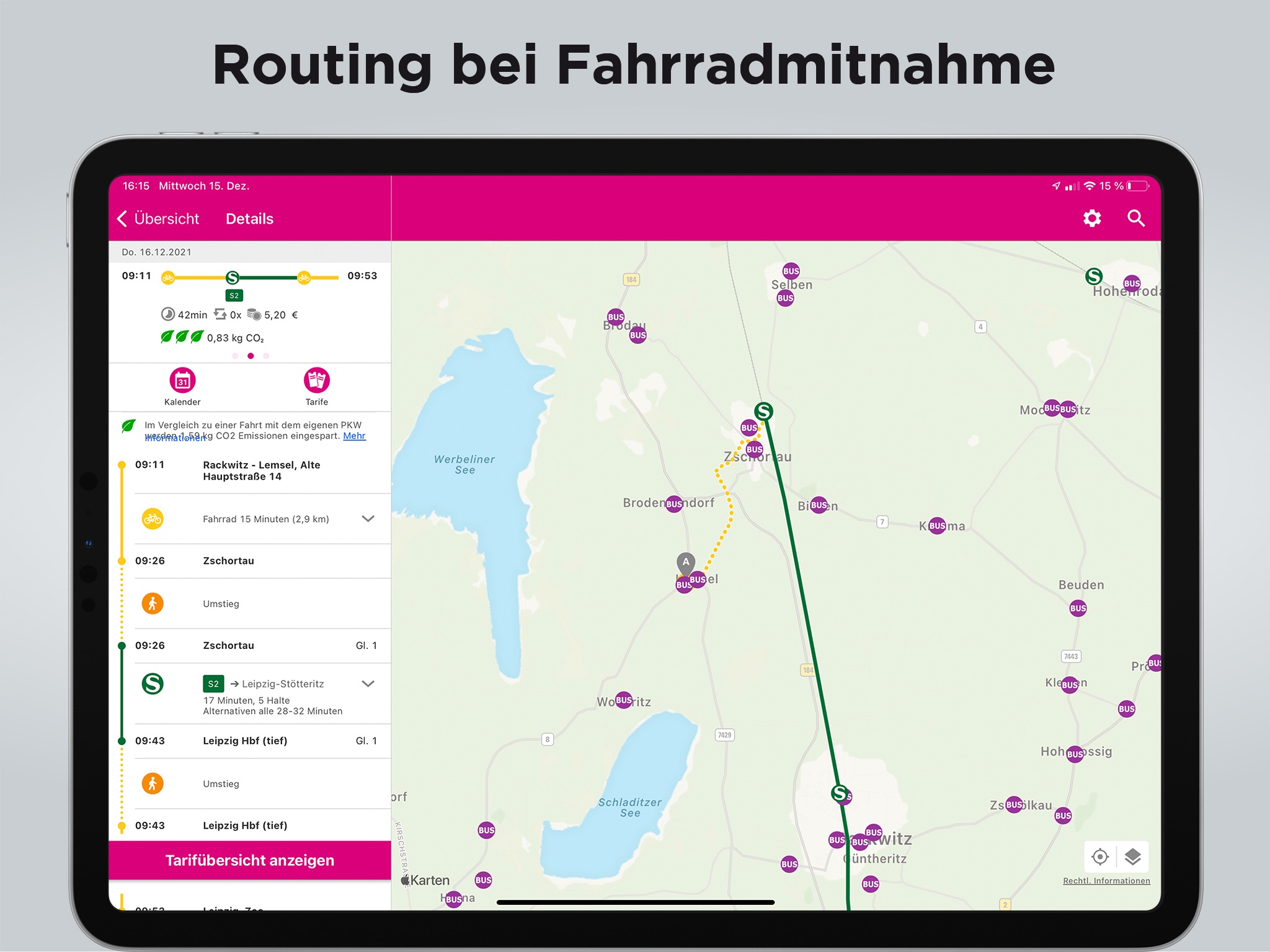 Mobilitätsportal Mitteldtl. screenshot 3