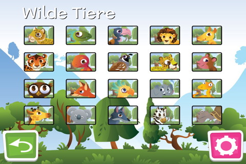Draw and Connect - Wild Animals screenshot 2