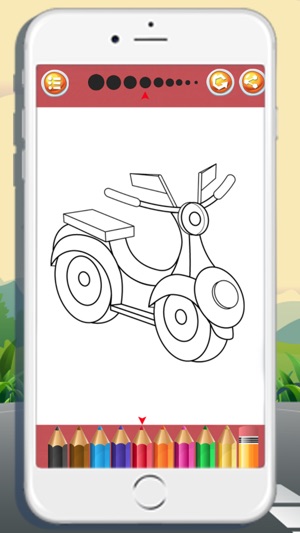 Vehicles Coloring Books for boys(圖4)-速報App