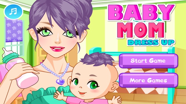 Baby Mom Dressup Beauty Girl Games