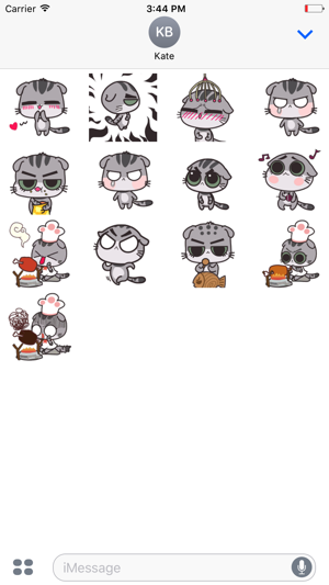 Active Kitten - Animated Stickers And Em