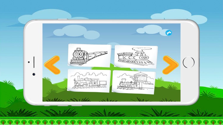 Train Coloring BookPages Free For Kids screenshot-3