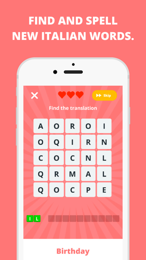 WordUp! The Italian Word Game(圖1)-速報App