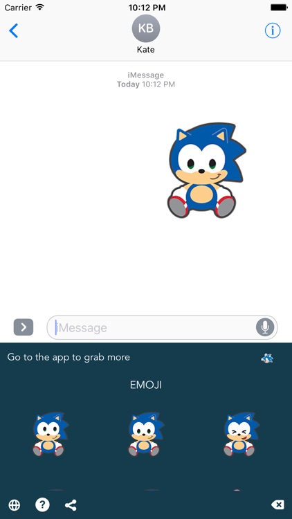 Sonic the Hedgehog Emoji screenshot-3