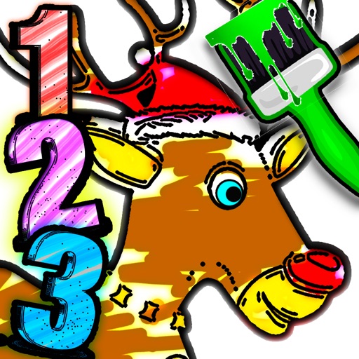 Xmas Coloring Book Pages for boys, girls & adults