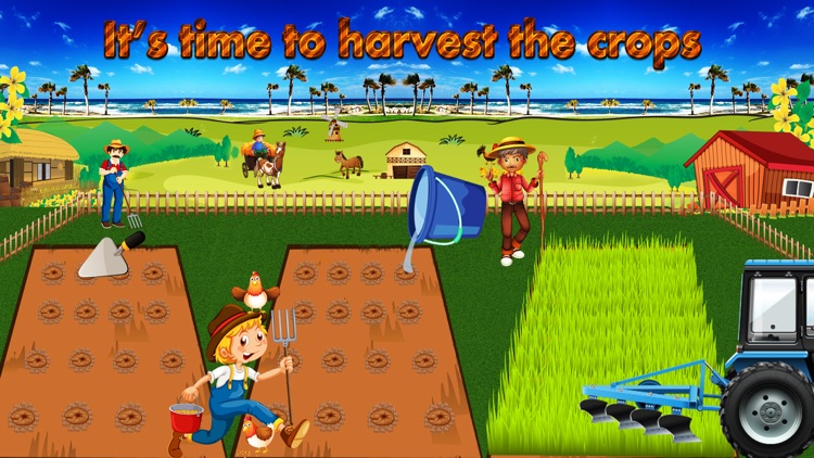 Farm Crops Harvesting – Kids Farming Game