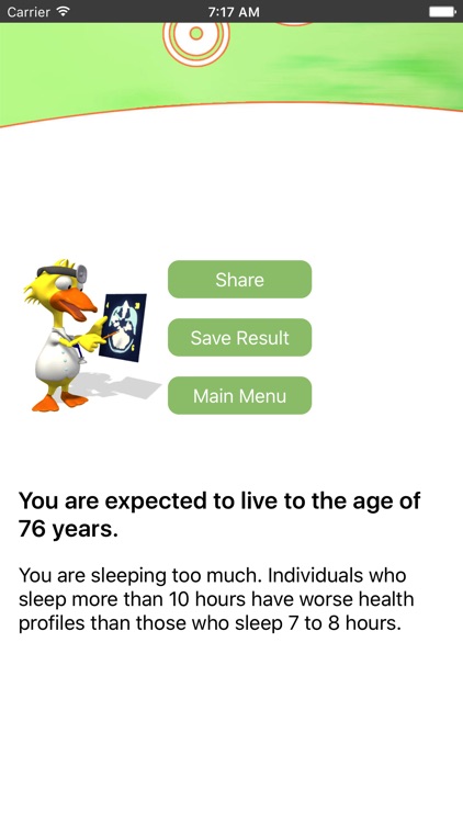 Life Expectancy - the age test screenshot-4
