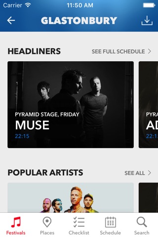 Festvl - UK music festivals screenshot 2