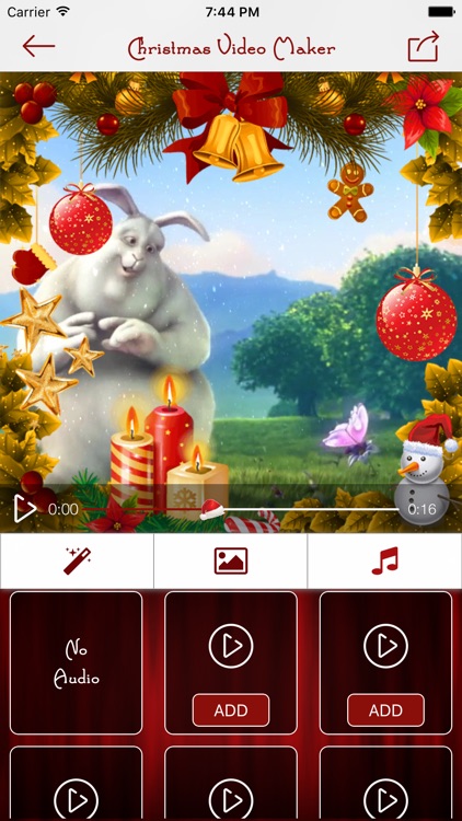 Christmas Video Editor - ( Special Effect) screenshot-3