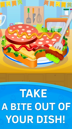 Burger Chef. Kitchen Game for Toddlers. Premium(圖3)-速報App