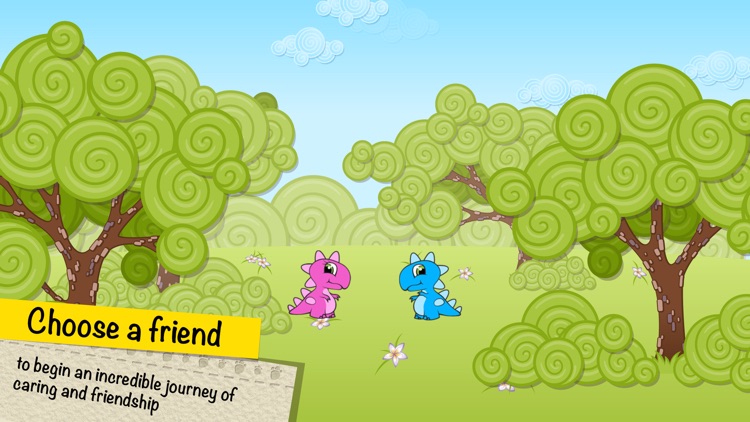 Virtual pet Dino and his farm