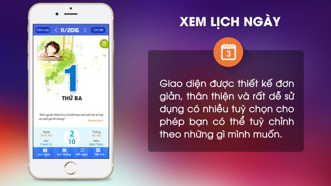 Lịch âm dương - Lịch vạn niên(圖2)-速報App