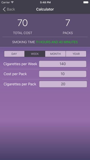 Cigarette Counter - Analyze smoking and spending!(圖5)-速報App