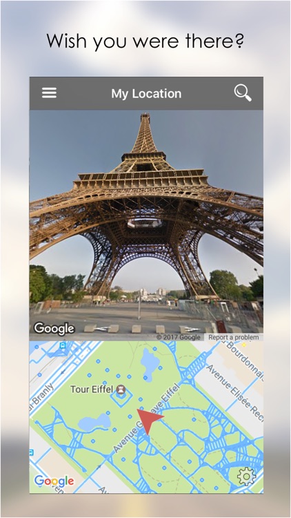 My Location - with Google Street View