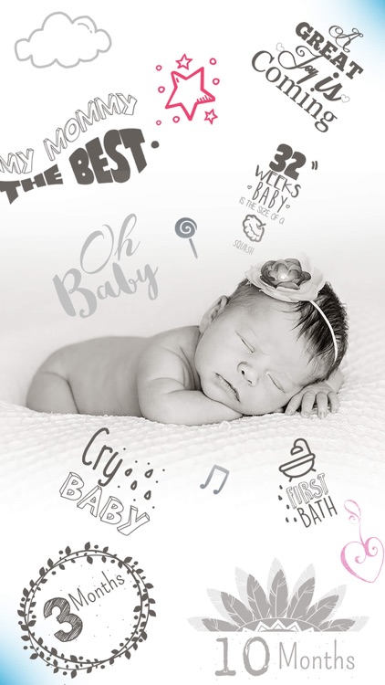 Baby Photo Story - Pregnancy Milestones Camera