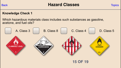 How to cancel & delete Hazmat Training General Awareness/Familiarization from iphone & ipad 1