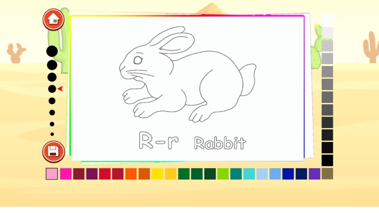 ABC Animals Coloring Pages for Kids -Modern Family