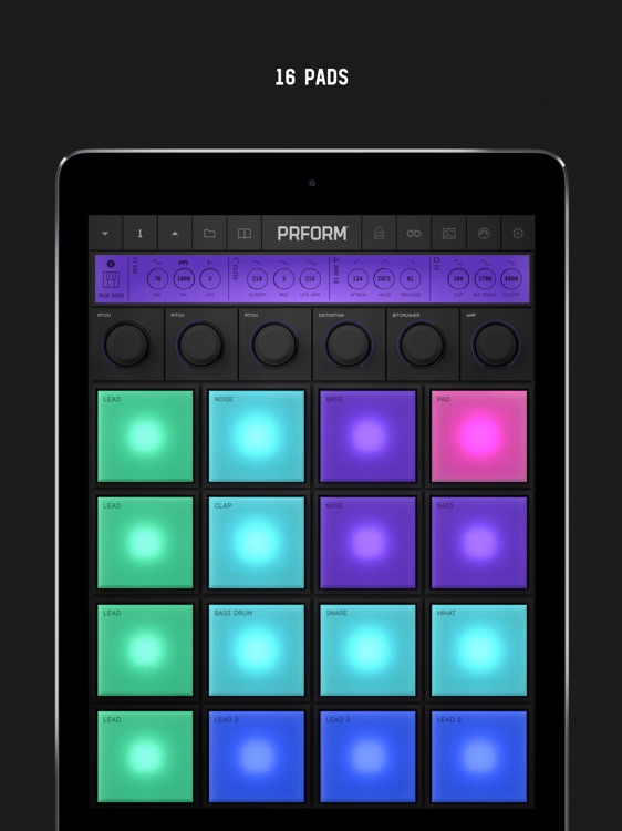 PRFORM – 9 Synths and 16 Pads