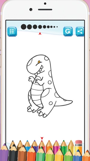 Best Dinosaur coloring book(圖4)-速報App