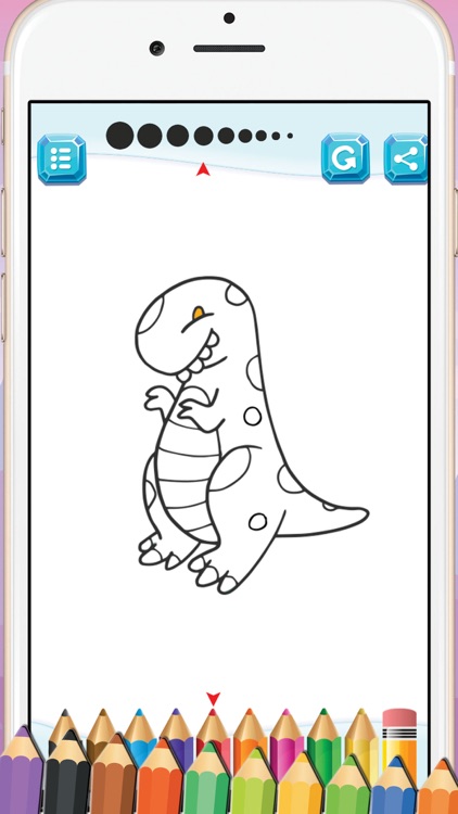 Best Dinosaur coloring book screenshot-3