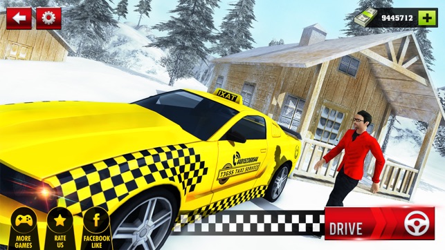 Modern Crazy Cab Taxi Driver : Hill Driving Sim(圖1)-速報App