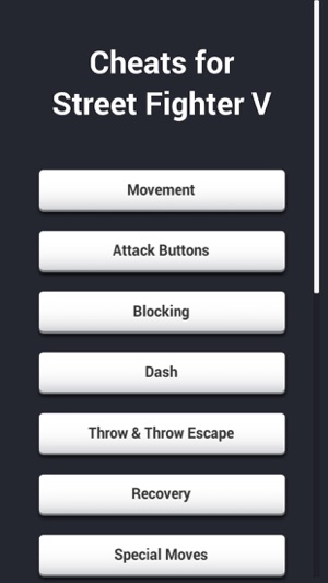 Cheats for Street Fighter V(圖3)-速報App