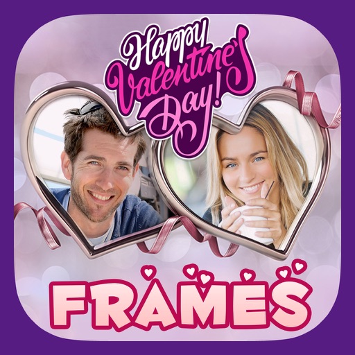 Valentine's Day Frames & Photo Editor Icon