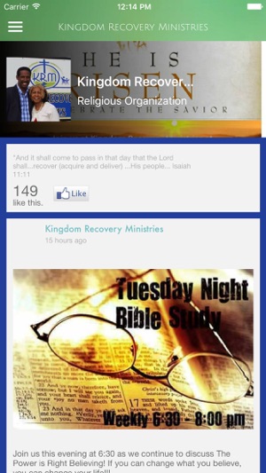 Kingdom Recovery Ministries(圖1)-速報App