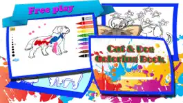 Game screenshot dog cats and pet - animal face coloring book pages mod apk