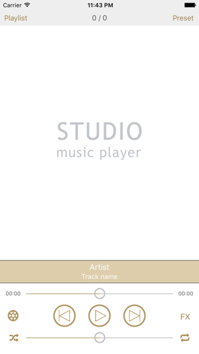 Studio Music Player Pro | 48 band eq + lyricsScreenshot von 3