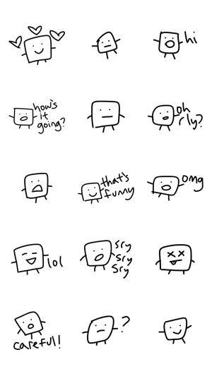Funny Face Box sticker - emojis & photo stickers(圖2)-速報App