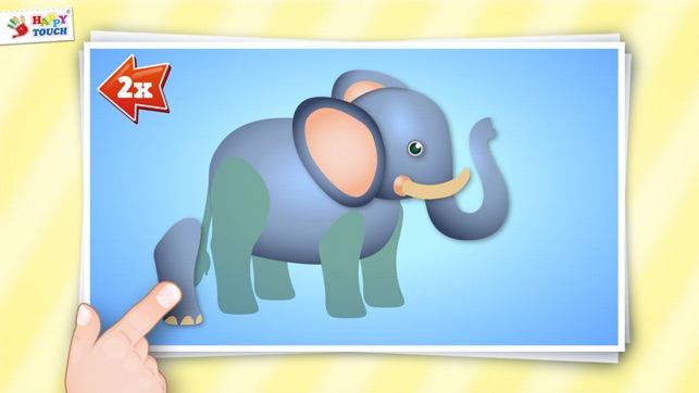 Animated Animal Puzzle for kids by HAPPYTOUCH®(圖3)-速報App