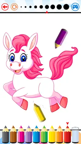 Game screenshot Pony Coloring Book for kids - My Drawing free game mod apk