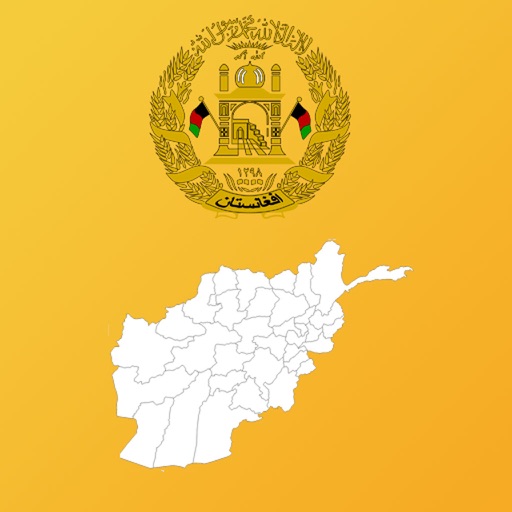 Afghanistan Province Maps and Capitals iOS App