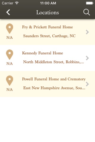 Pines Funerals screenshot 2
