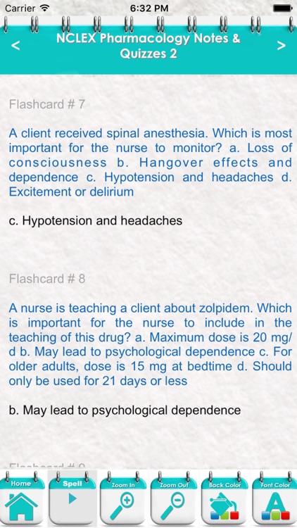 Pharmacology NCLEX Questions 4600 Exam Quiz screenshot-3