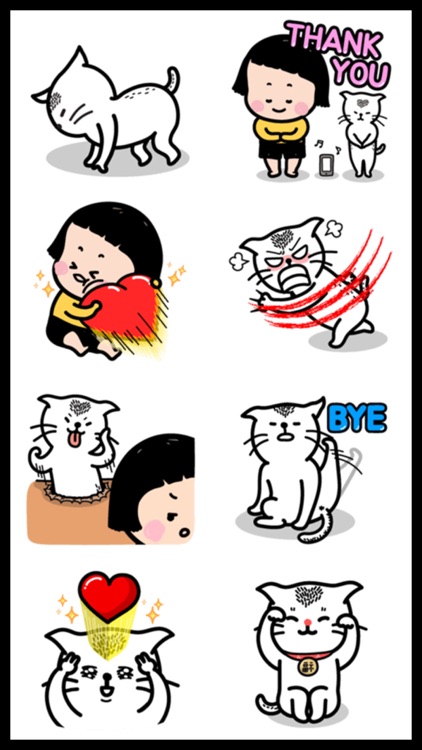 Funny Cat Sticker Pack screenshot-4