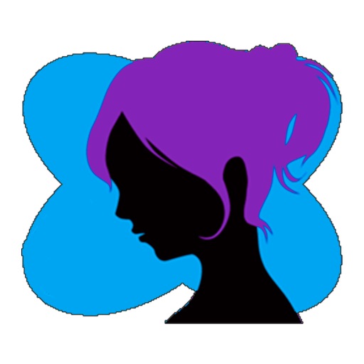 Girls Silhouettes Stickers! icon