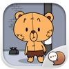 หมีจน สติกเกอร์ และ คีย์บอร์ด โดย ChatStick