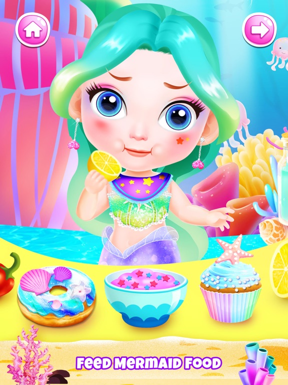 Princess Games: Baby Mermaid screenshot 4