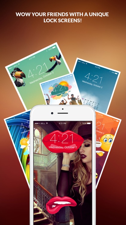 Lock Screens - Wallpapers & Background Themes