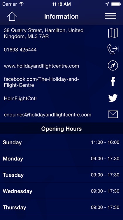 Holiday and Flight Centre