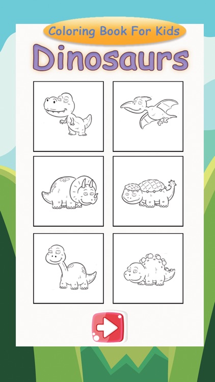 Dinosaur Coloring Book For Kids & Toddler