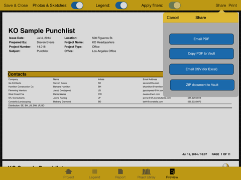 KO Punchlist screenshot 4