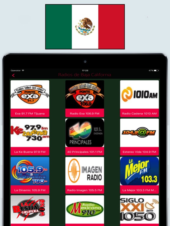 México Radios - Emisoras de Radio Mexicanas FM AM screenshot 4