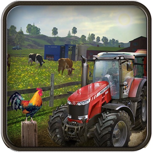 Farm Simulator Village Harvesting Tractor Driver icon