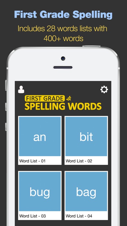 First Grade Spelling Words